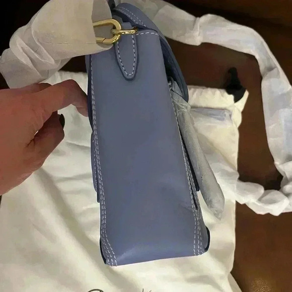 NWT 3.1 Phillip Lim Mini Pashli Satchel Bag Chambray Blue - Picture 7 of 11